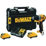 Akkubohrschrauber DCD 701 D2 12 V 2 Ah 1,5-10mm DEWALT