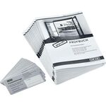 Abnahmeset Feststellanlage je 10x Prüfbuch,Schild,Aufkleber f.Abnahmeprüfung