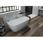 Hoesch Vorwand-Badewanne iSENSI 1700x750x450mm weiß