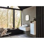 Duravit Aufsatzbecken Zencha 420x420mm o ÜL und Hahnlochblock weiß