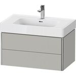 Duravit Waschtischunterbau XSQUARE 784x397x470mm we hgl o ES