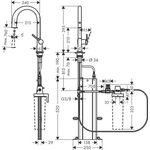 Filtersystem 210 Aqittura M91 Ausziehschlauch, 1 jet, sBox stahl optic
