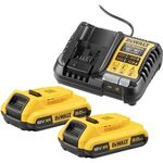 Akku-Starter-Set DCB 1104 D2 18 V 2 Ah DEWALT