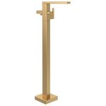 V&B Einhand-Wannenbatterie METTLACH Standmontage, 158x838x280mm brushed gold