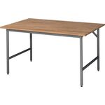 Arbeitsttisch Jerry B1500xT1000xH800-850mm Arbeitsplatte Buche Gestell grau RAU