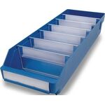 Regalkasten L500xB180xH95mm blau PP