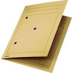 Leitz Umlaufmappe 39980011 DIN A4 3Sichtlöcher Karton chamois