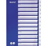 Leitz Plastikregister Jan-Dez 12546001 A4 PP ws