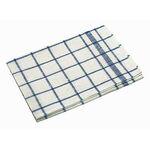 Geschirrhandtuch 50x70cm Baumwolle kariert weiß/blau