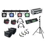 EUROLITE Set LED KLS-3002 + Laser Derby Mobile Bundle