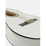 DIMAVERY AC-303 Klassikgitarre 3/4, weiß
