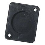 ACCESSORY Blindstopfen für XLR, universal, schwarz
