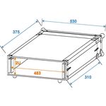 ROADINGER Flightcase Funkmikrofon-Systeme