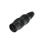 HICON XLR Stecker 4pol HI-X4CM-G