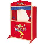 Kasperletheater Holz ca. 78x41x120cm