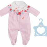 Baby Annabell Strampler rosa Blumen,43cm