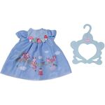 Baby Annabell Kleid blau Eichhörnchen