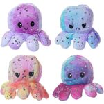Wende Oktopus Plüsch Glitter 20cm