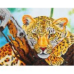 DIAMOND DOTZ Leoparde 45,7x35,5 cm