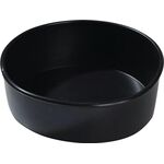 Gipsbecher H.50mm D.135mm zyl.Gum.schwarz