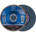 Fächerscheibe POLIFAN Z SGP STRONG STEEL D.125mm K.50 kon.INOX ZK PFERD - VPE: 10