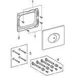 Grohe Abdeckplatte SKATE AIR 156x197mm mattchr