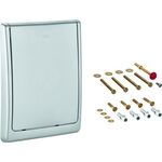 Grohe Abdeckplatte kpl f WC-Drucksp Wd-Einb mattchr