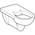 Geberit Wand-Tiefspül-WC RENOVA COMFORT Rimfree weiß