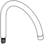 Grohe Auslauf chrom
