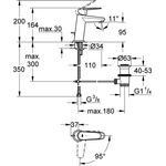 Grohe EH-WTbatt EURODISC C 1/2Zoll S-Size chr