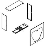 Grohe Panelset f Dusch-WC Sensia IGS we/rot