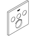 Grohe Rosette SMARTCONTROL chrom, eckig, für UP-THM mit 3 ASV