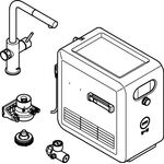Grohe Einhand-Spültischbatterie-Set BLUE L-Auslauf su-st