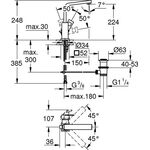 Grohe EH-WTbatt EUROCUBE 1/2Zoll L-Size su-st