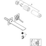 Grohe 2-Loch-Waschtischbatterie ALLURE co sun gebü