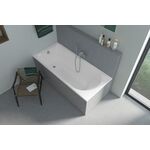 Duravit Stabbrause rund, MinusFlow edelstahl gebürstet
