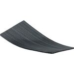 Gummifeinriefenmatte B.1,2m L.10m D.3mm schwarz NR/SBR m.Gewebeeinlage Rl. - VPE: 12
