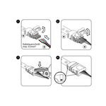 EUROLITE LED Strip Einspeiser 2Pin 8mm