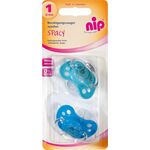 NIP Sauger Spacy Silikon 0-6Mo., Doppelpack