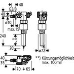 Grohe Füllventil f UP-Spülkasten 6 l