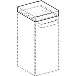 Geberit Abdeckplatte RENOVA COMFORT 273x50x302mm graphit matt
