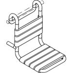 Hewi Einhängesitz SERIE 801 345x400x480mm umbra