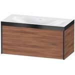 Duravit Waschtischunterbauset XVIU 1000x480mm o HL sw ma / ta s-matt Ra 83