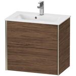 Duravit Waschtischunterbau XVIU 610x560x390mm 2 Sk Prof. sw ma we s-matt