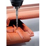 Dachziegelbohrer D.3,5mm Gesamt-L.100mm ALPEN