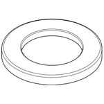 Grohe Grundplatte f Einloch-WT-/Bidetbatterien chr
