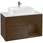 V&B Waschtischunterschrank FINION 1000x603x501mm Regalele. Wln ven Wln ven