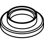 HG Rosette Axor Uno 4L Fliesenrand chr
