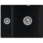 V&B Unterbauspüle SUBWAY XU 545x440mm Exzent. ebony