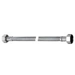 Schell flex Schlauch FLEX clean-fix S mit 2 Überwurfmuttern 1/2Zoll, chrom 300mm - VPE: 20